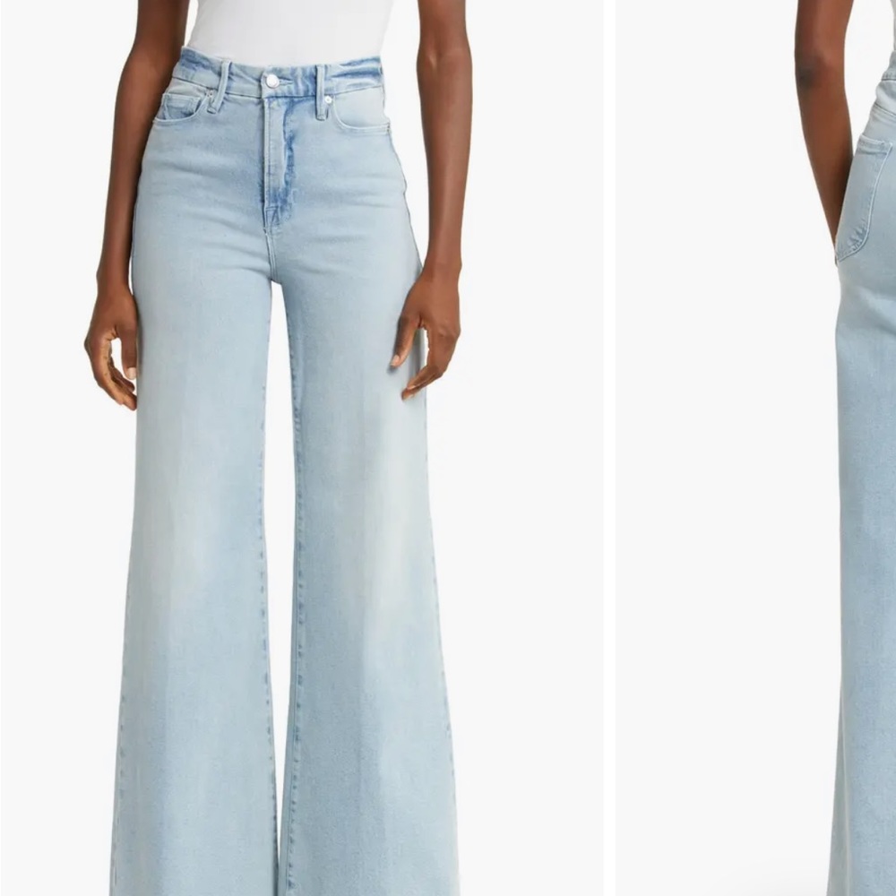 Good American palazzo jeans size 16